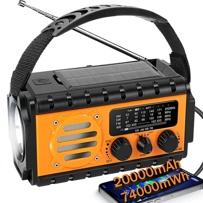 20000mAh Emergency Solar Radio