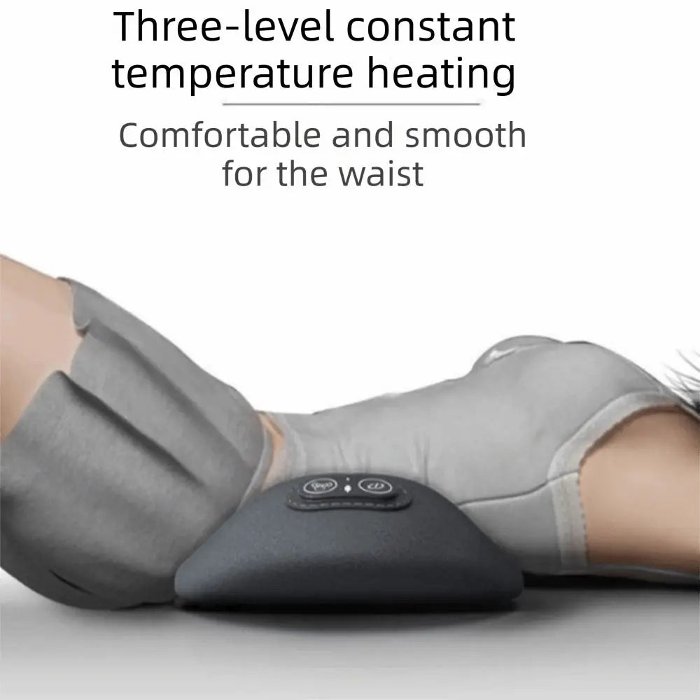 Heating Function 3-in-1 Back Massager Vibrating Massage Multi-functional Electric Lumbar Support Pillow